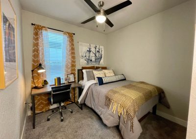 Fully furnished bedroom